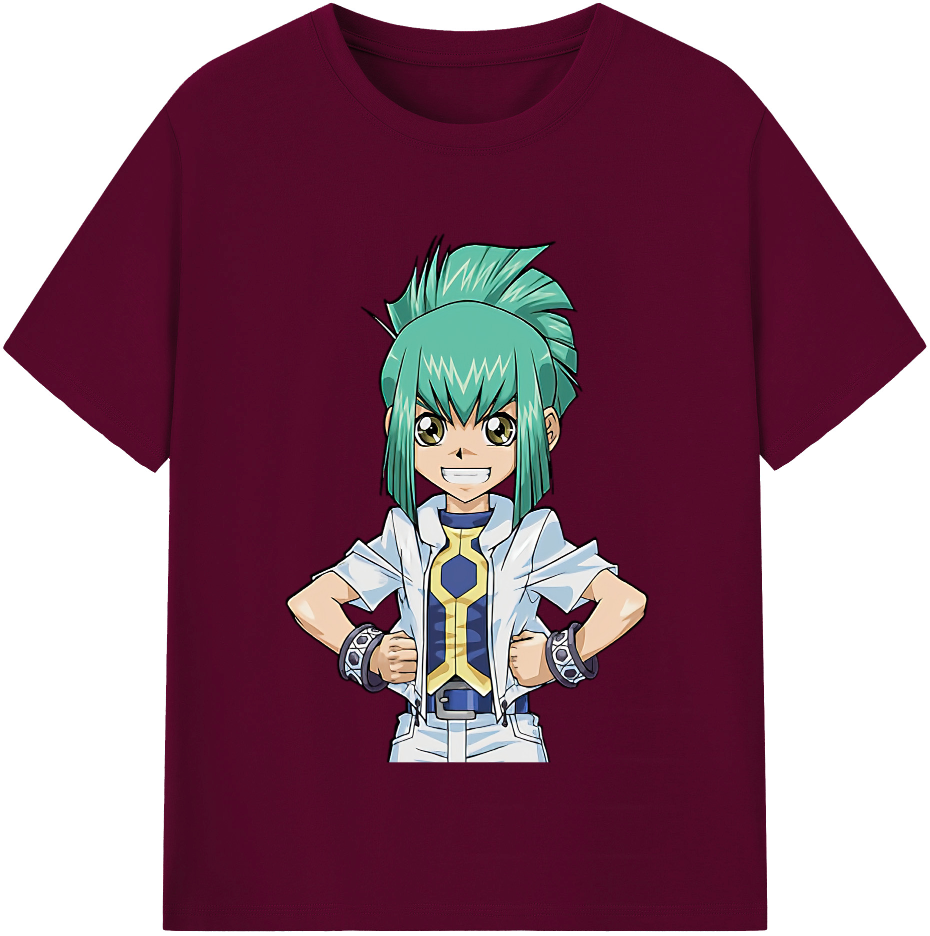 （画像用） 遊☆戯☆王 Yu-Gi-Oh! レディースカジュアルプリントTシャツ（綿100％）